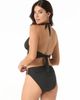 Carmen Marc Valvo Carmen Marc Valvo Beaded Halter Bikini Swim Top - 2