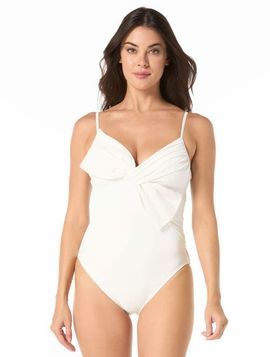 Carmen Marc Valvo Carmen Marc Valvo Bow One-Piece Swimsuit
