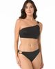 Carmen Marc Valvo Carmen Marc Valvo Ring One Shoulder Crop Swim Top - 2