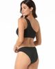 Carmen Marc Valvo Carmen Marc Valvo Ring One Shoulder Crop Swim Top - 3