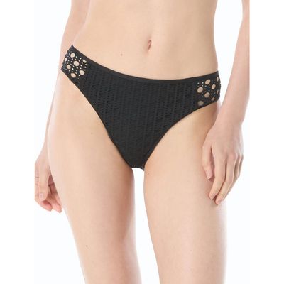 Carmen Marc Valvo Carmen Marc Valvo See Through Side Crochet Bikini Swim Bottom