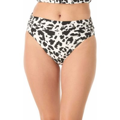 Carmen Marc Valvo Carmen Marc Valvo Shirred Bikini Swim Bottom