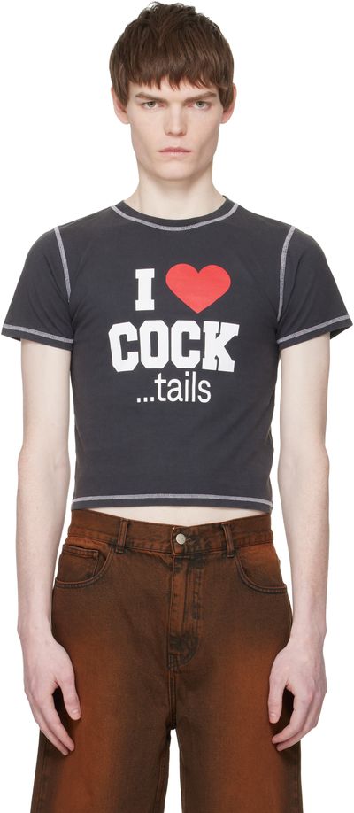 Carne Bollente Carne Bollente Black 'Big Tipper' T-shirt