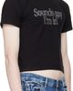 Carne Bollente Carne Bollente Black 'Sounds Gay, I'm In Baby!' T-shirt - 2