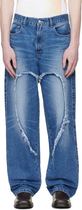 Carne Bollente Carne Bollente Blue 'Love Pants Gone Wild' Jeans