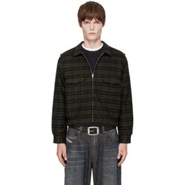 Carne Bollente Carne Bollente Green Stay Plaid Jacket