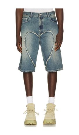 Carne Bollente Carne Bollente Love Denim Shorts