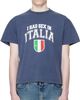 Carne Bollente Carne Bollente Navy 'Ciao Bella' T-shirt - 1