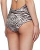 Caro Editions Caro Editions Brown & Off-White Bellini Bikini Edition Bow Swimsuit - 3