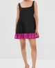 Caro Editions Caro Editions Sylvia Dress Black/Pink Dots - 5