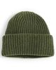 Carolina Amato Carolina Amato H155 Ribbed Beanie Avocado One - 1