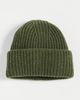 Carolina Amato Carolina Amato H155 Ribbed Beanie Avocado One - 2