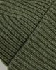 Carolina Amato Carolina Amato H155 Ribbed Beanie Avocado One - 4