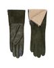 Carolina Amato Women's Touch Tech Shearling-Lined Leather Gloves - 2