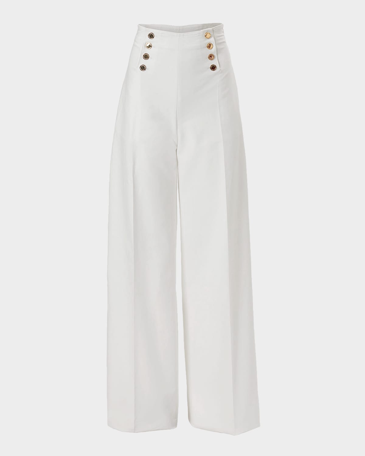 Carolina Herrera Alba Wide-Leg Sailor Pants