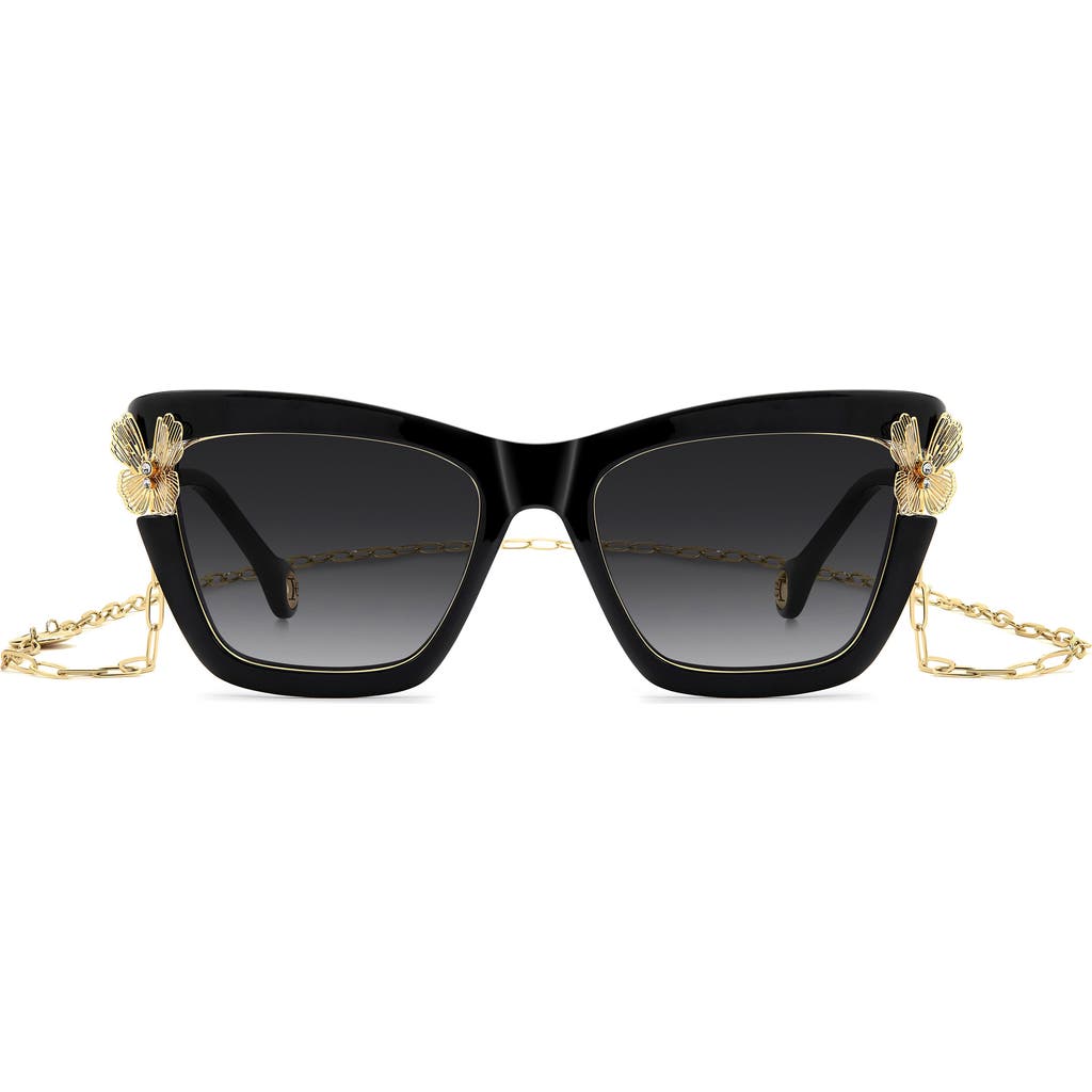 Carolina Herrera Carolina Herrera 54mm Gradient Cat Eye Sunglasses