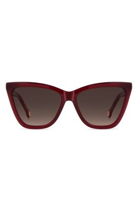 Carolina Herrera Carolina Herrera 59mm Gradient Cat Eye Sunglasses