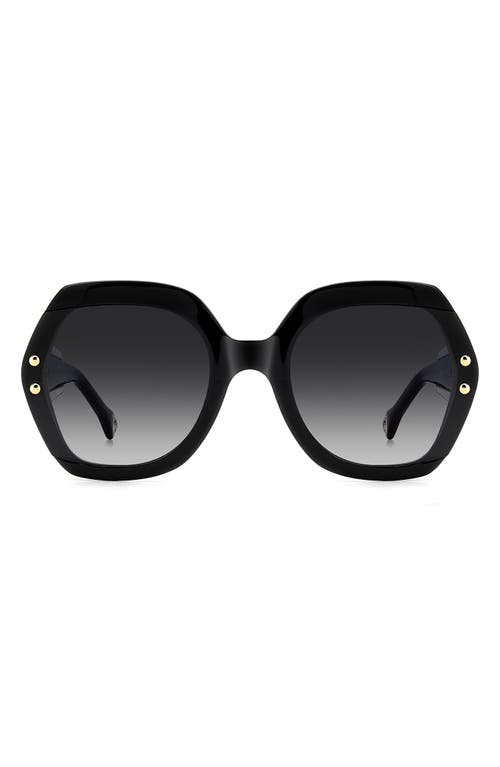 Carolina Herrera Carolina Herrera 61mm Gradient Geometric Sunglasses