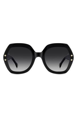 Carolina Herrera Carolina Herrera 61mm Gradient Geometric Sunglasses