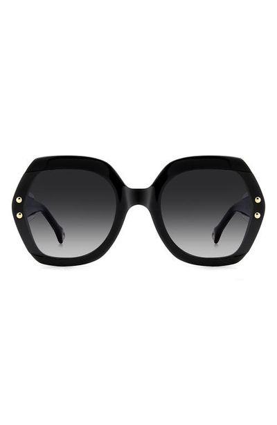 Carolina Herrera Carolina Herrera 61mm Gradient Geometric Sunglasses