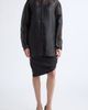 Carolina Herrera Carolina Herrera Asymmetrical Stretch Wool Skirt - 2