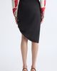 Carolina Herrera Carolina Herrera Asymmetrical Stretch Wool Skirt - 3