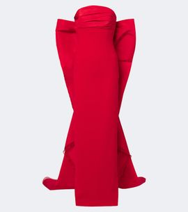 Carolina Herrera Carolina Herrera Bow-detail bustier gown