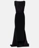 Carolina Herrera Carolina Herrera Bow-detail satin-trimmed faille gown - 1