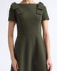 Carolina Herrera Carolina Herrera Bow Shoulder A-Line Midi Dress - 4