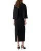 Carolina Herrera Carolina Herrera Cape Sleeve Boat Neck Midi Dress - 3