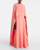 Carolina Herrera Carolina Herrera Caped crÃªpe gown - 2