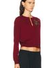 Carolina Herrera Carolina Herrera Crystal Embroidered Rose Cardigan - 2