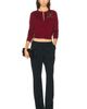 Carolina Herrera Carolina Herrera Crystal Embroidered Rose Cardigan - 4