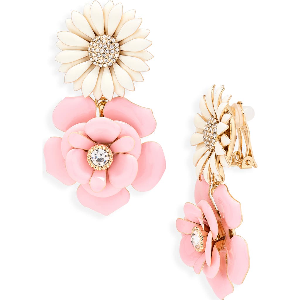 Carolina Herrera Carolina Herrera Double Flower Earrings
