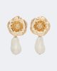 Carolina Herrera Carolina Herrera Embellished clip-on earrings - 1