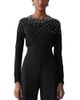 Carolina Herrera Carolina Herrera Embellished Crewneck Sweater - 1