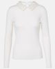 Carolina Herrera Carolina Herrera Embellished ribbed-knit wool top - 1