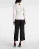 Carolina Herrera Carolina Herrera Embellished ribbed-knit wool top - 3