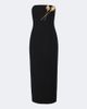 Carolina Herrera Carolina Herrera Embellished wool-blend bustier dress - 1