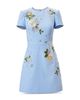Carolina Herrera Carolina Herrera Embroidered Back Bow Mini Dress - 4