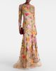 Carolina Herrera Carolina Herrera Embroidered floral tulle gown - 2