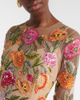 Carolina Herrera Carolina Herrera Embroidered floral tulle gown - 4