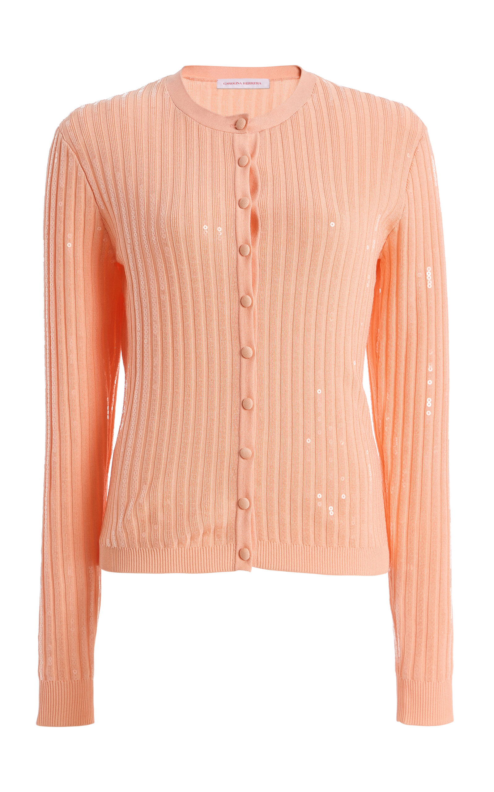 Carolina Herrera Carolina Herrera Embroidered Viscose Cardigan