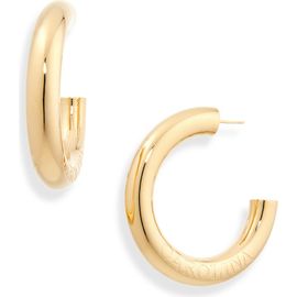 Carolina Herrera Carolina Herrera Engraved Hoop Earrings