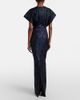 Carolina Herrera Carolina Herrera Fan floral jacquard gown - 5