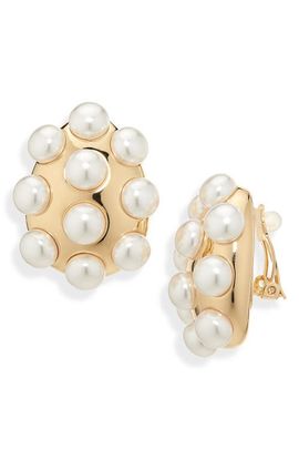 Carolina Herrera Carolina Herrera Faux Pearl Studded Stud Earrings