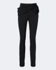 Carolina Herrera Carolina Herrera Floral-appliqué wool-blend leggings - 1
