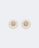 Carolina Herrera Carolina Herrera Floral embellished earrings - 1