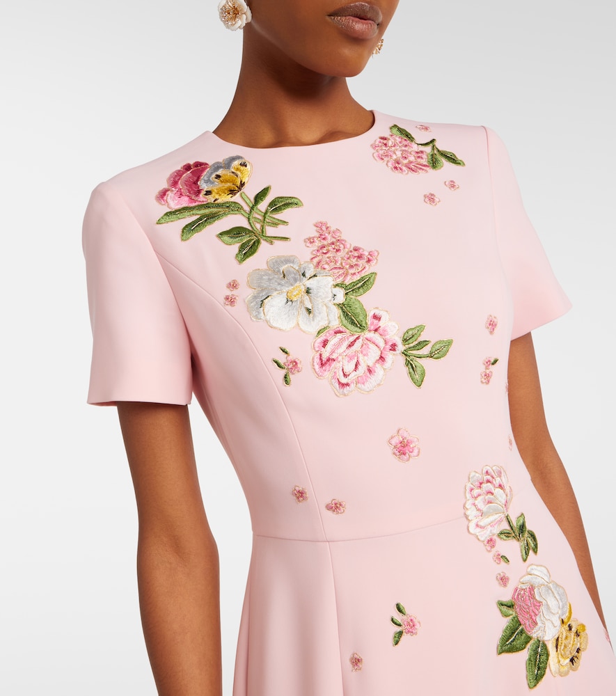 sachin and babi light blue dress Long Sleeve Floral Embellished Dress 45522 main image 1