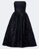 Carolina Herrera Carolina Herrera Floral jacquard bustier cocktail dress - 1